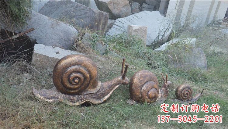 四川铜雕蜗牛