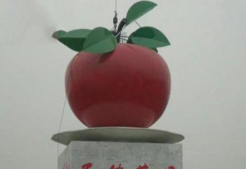 四川精美苹果雕塑，给空间增添独特风格