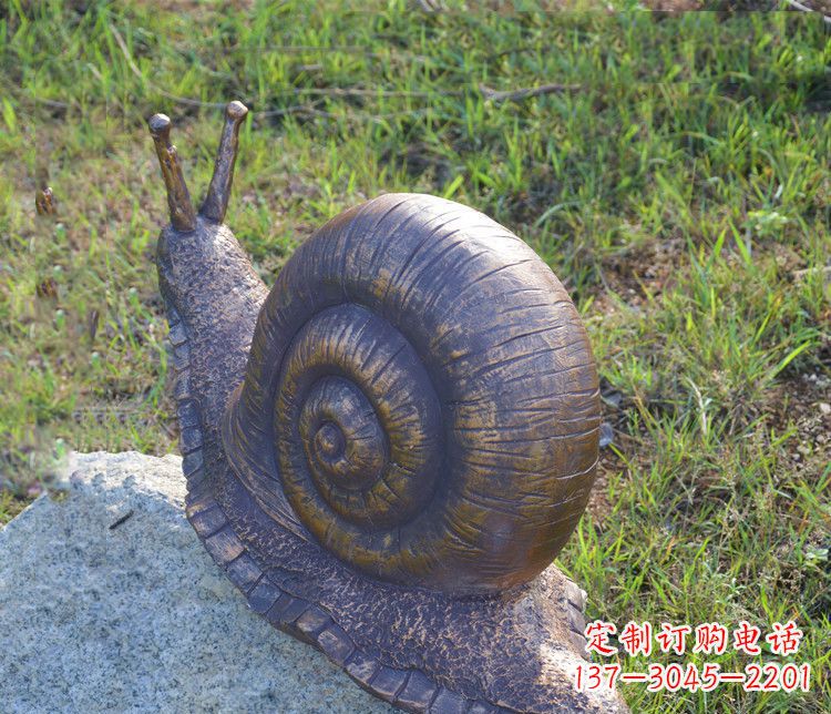 四川蜗牛铜雕