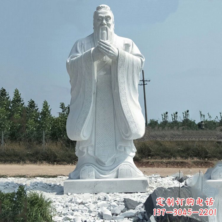四川校园孔子人物雕像