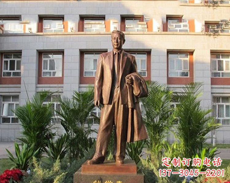 四川校园钱学森铜雕