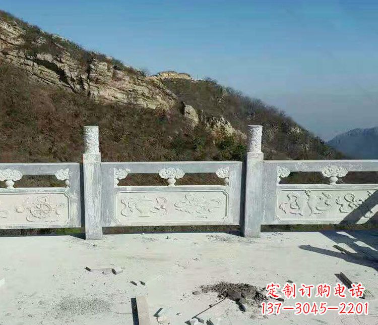 四川园林仿古石栏板景观石雕_2 (3)