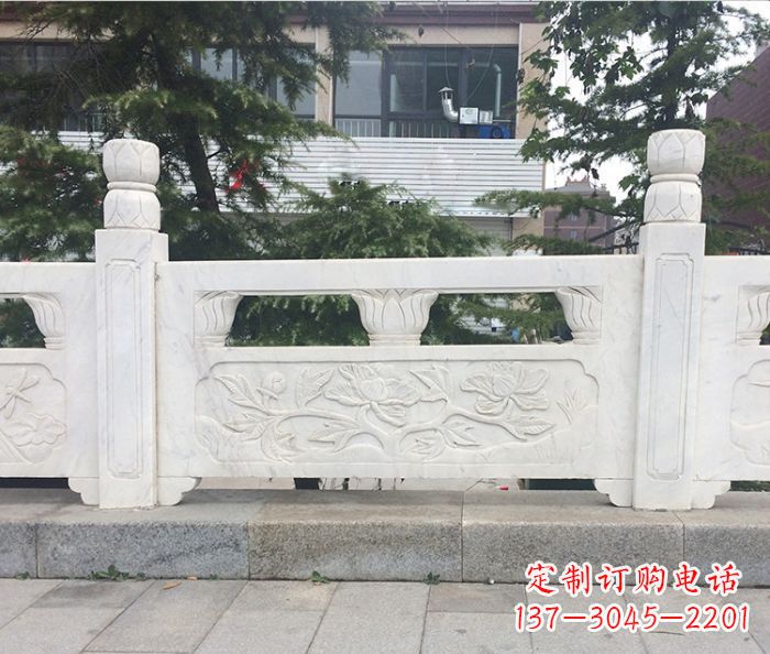 四川园林景观大理石浮雕栏板 (2)