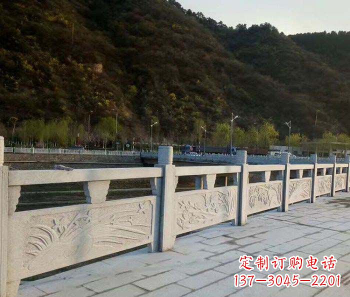 四川园林景观大理石浮雕栏板