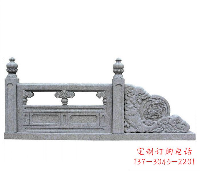 四川园林景观大理石栏板雕塑 (2)