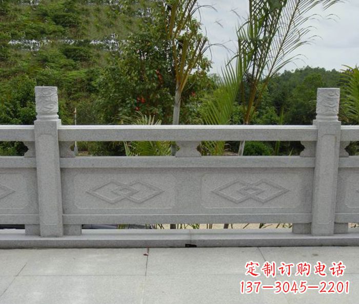 四川园林景观大理石栏板雕塑 (3)