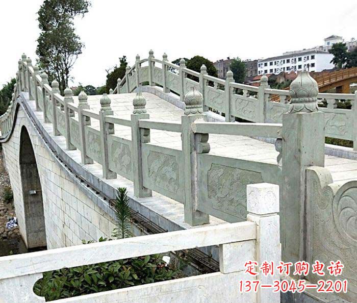 四川园林景观大理石栏板石雕 (3)