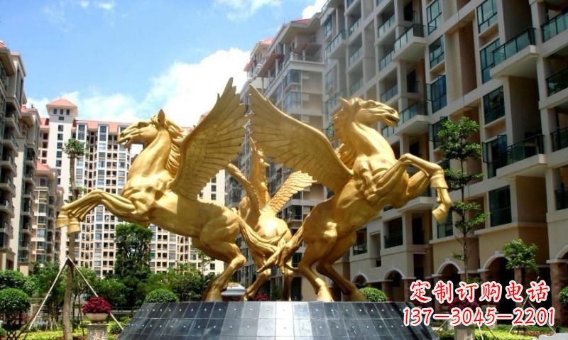 四川铸铜飞马雕塑