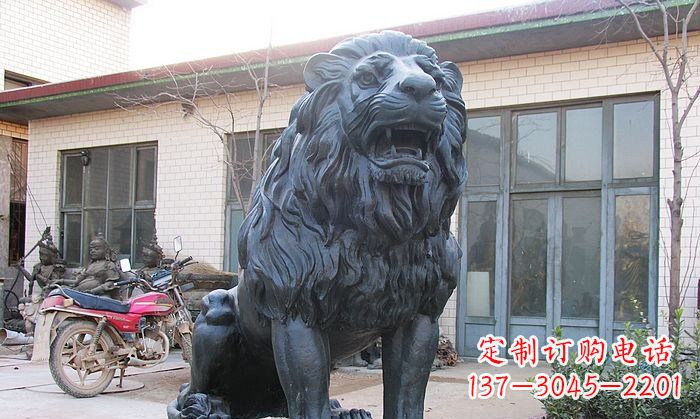 四川铸铜狮子铜雕