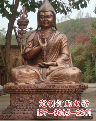 四川紫铜佛像雕塑
