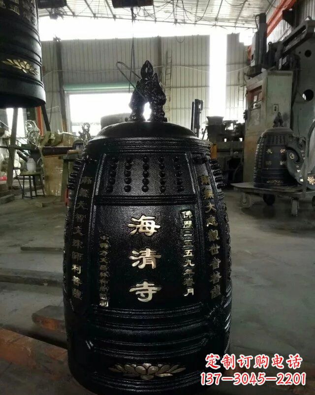四川宗教庙宇铸铜钟
